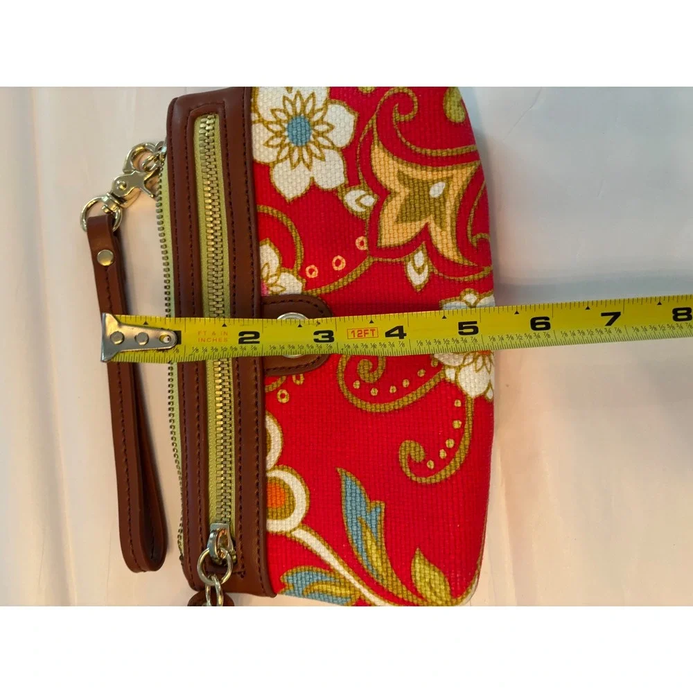 Spartina 449 Multicolor Fiddler's Cove Tassel Wristlet MSRP $46